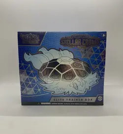 Pokemon TCG Scarlet & Violet Stellar Crown Factory Sealed Elite Trainer Box - Image 1