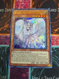 Yu-Gi-Oh! TCG Rilliona, the Magistus of Verre GEIM-EN003 Ultra 1st Ed Near Mint - Image 1