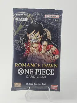 Bandai One Piece Card Game Romance Dawn OP-01 English 12-Card Booster Pack - Image 1