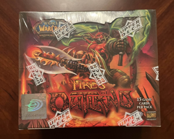 WoWTCG Factory sealed Fires of Outland Booster Box! Set with Spectral Tiger! USA - Image 1