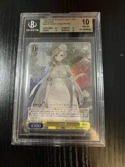 2022 Weiss Schwarz Japanese Azur Lane Hood AZL/S102-027S BGS 10 Pristine - Image 1