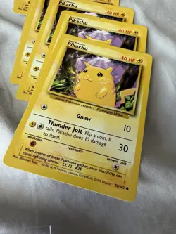 Pokemon Cards Lot Wizards 1990s - Letter P Base Cards Pikachu - Image 4