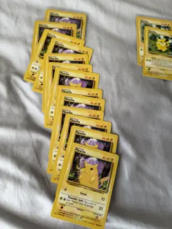 Pokemon Cards Lot Wizards 1990s - Letter P Base Cards Pikachu - Image 5