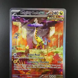 Raging Bolt EX 208/162 Pokemon Temporal Forces Holo Full Art Card - Image 2
