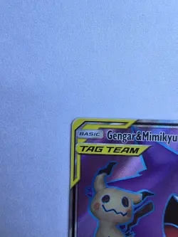 Gengar & Mimikyu GX Full Art 164/181 Team Up Ultra Rare Pokemon Card NM+ - Image 4