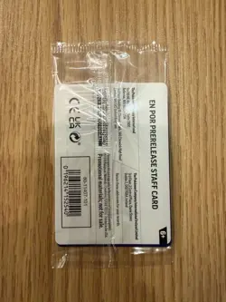 Perfect Order Prerelease Staff Promo 4 cards Sealed!!! - Image 3