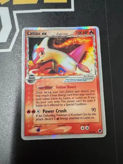 Pokemon Latias EX Dragon Frontiers Ultra Rare Holo Card - Image 1