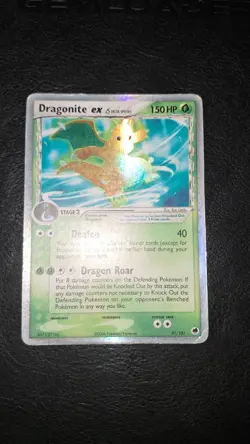 Pokemon - Dragonite EX Dragon Frontiers Holo Card 91/101 Delta Species - PL - Image 1