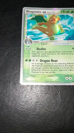 Pokemon - Dragonite EX Dragon Frontiers Holo Card 91/101 Delta Species - PL - Image 3