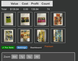 pokemon cards (74 cards) includes several high value cards. perfect for adding. - Image 1