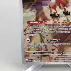 Mr. Mime 179/165 Scarlet Violet 151 Illustration Rare IR Pokemon TCG Card - Image 4