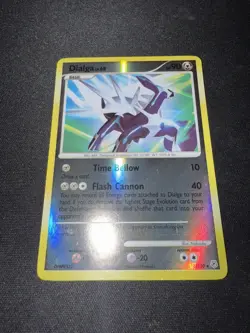 Pokemon TCG: Dialga 1/130 (2007) Diamond & Pearl • Reverse Holo Card - Image 1