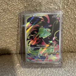 Pokemon TCG Bulbasaur Mega Evolution Promo Card Stamped 133/132 New Sealed - Image 1