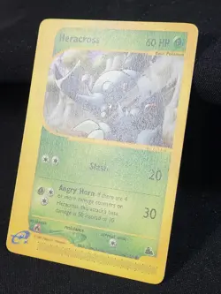Pokemon TCG Heracross 64/144 Common Skyridge Non-Holo E Reader Card LP - Image 2