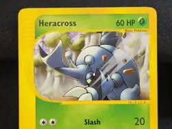 Pokemon TCG Heracross 64/144 Common Skyridge Non-Holo E Reader Card LP - Image 3