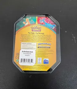 Pokemon TCG Salamence Tin SEALED Promo Card Trading Card Game Collector Tin - Image 2