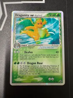 Pokemon Dragonite EX Dragon Frontiers Ultra Rare Holo Card - Image 1