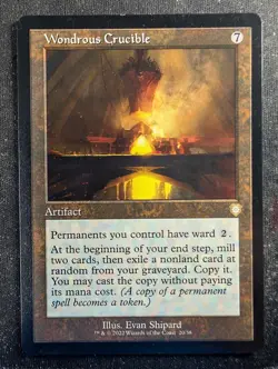 Wondrous Crucible - Retro - Brothers' War Commander (MTG) - Image 1