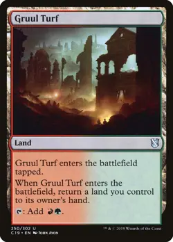 MTG Gruul Turf ** Commander 2019 ** English (NM) - Image 1