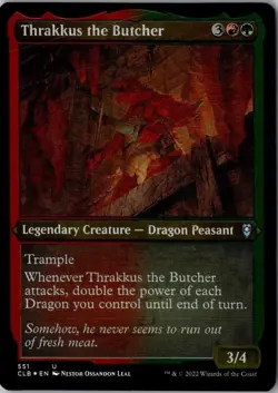 Thrakkus the Butcher (Foil Etched) - Image 1