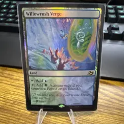 Willowrush Verge FOIL Aetherdrift Magic MTG NM - Image 1