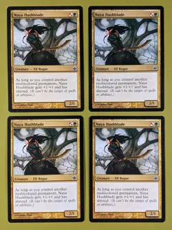 Naya Hushblade x4 Alara Reborn 4x Playset Magic the Gathering MTG - Image 1