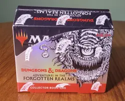 MTG - D&D Adventures in the Forgotten Realms Collector Booster Box Brand SEALED 630509982721 - Image 1
