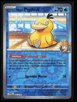 Pokemon TCG: Misty's Psyduck Uncommon Reverse Holo - Destined Rivals - 045/182 - Image 1