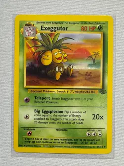 Exeggutor 35/64 Uncommon Jungle Pokemon Near Mint - Image 1
