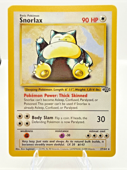 Snorlax 27/64 Jungle Regular Non Holo Unlimited Pokemon WOTC - Image 1
