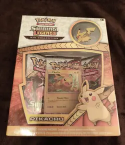 2x New Zoroark Pikachu Pokemon Shining Legends Pin Collection Factory Sealed TCG - Image 3