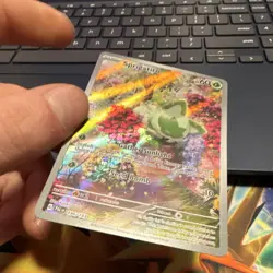 Pokemon Sprigatito Sv02: Paldea Evolved 196/193 Full Art Illustration Rare Holo - Image 3