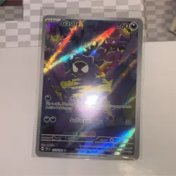 Pokemon Gastly 177/162 SV05: Temporal Forces Illustration Rare Holo 60 HP EN - Image 1