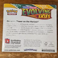 Pokemon TCG Sword & Shield Evolving Skies Booster Box English Factory Sealed - Image 2