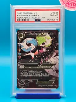 PSA 8 - 2016 POKEMON XY GENERATIONS RADIANT COLLECTION RC31 FULL ART/M GARDEVOIR - Image 1