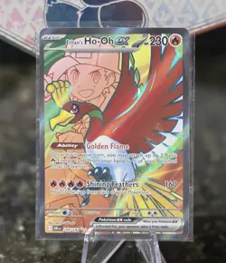 Ethan's Ho-Oh ex 209/182 - Destined Rivals - Pokemon TCG - Ultra Rare - NM - Image 1