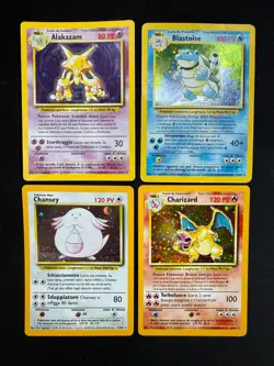 Carte Pokemon Set Base Holo COMPLETO ITALIANO Unlimited Wizards Carte Vintage - Image 3
