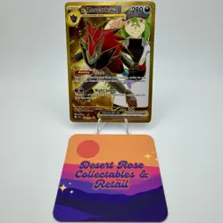 Pokemon TCG N's Zoroark ex 189/159 SV09: Journey Together Hyper Rare Gold NM - Image 1