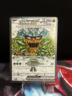 Pokemon TCG ‘Teal Mask Ogerpon ex 190/167’ Twilight Masquerade - Image 1
