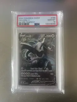 Pokemon TCG Lugia v Alt Art 186/195 Silver Tempest PSA 10 - Image 1