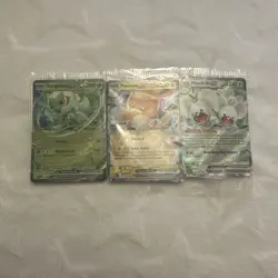 Paldea Adventure Chest Promos Spirigatito, Maushold & Pawmot Sealed Pokemon TCG - Image 1
