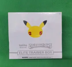Pokemon TCG: 25th Anniversary Celebrations Elite Trainer Box ETB (2021) 820650809439 - Image 1