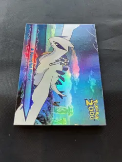 2000 Topps Pokemon The Movie 2000 Fanciful Flight - Rainbow Foil #65 - Image 4