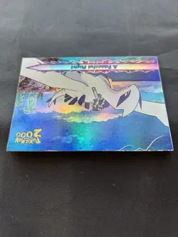 2000 Topps Pokemon The Movie 2000 Fanciful Flight - Rainbow Foil #65 - Image 5