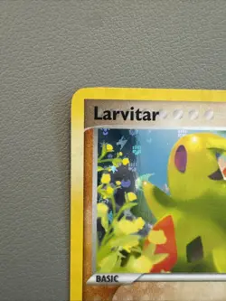 Pokemon TCG Larvitar 62/109 EX Team Rocket Returns - Holo STAMPED NM - Image 3
