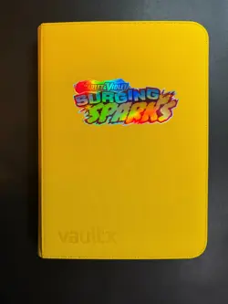 Pokemon TCG Surging Sparks 100% Master Base Set NM With New Vault X Binder - Image 1