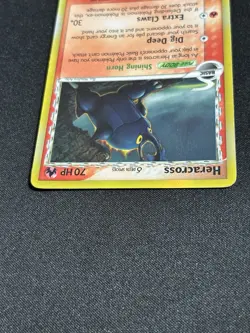 Heracross 3/101 Reverse Holo Delta Species EX Dragon Frontiers 2006 Pokemon LP - Image 5
