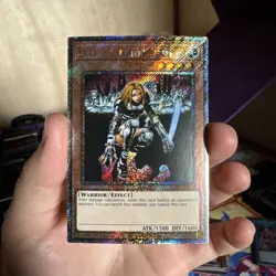 (RA03) Yu-Gi-Oh! TCG 1x D.D. Warrior Lady (Platinum Secret Rare) RA03-EN129 NM - Image 1
