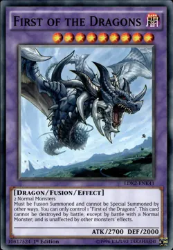 First Of The Dragons - 1st Edition LDK2-ENK41 - NM - YuGiOh - Image 1