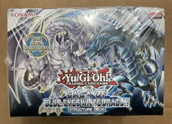 Yu-Gi-Oh! Saga of Blue-Eyes White Dragon 8-Deck Display Sealed Damage - Image 1